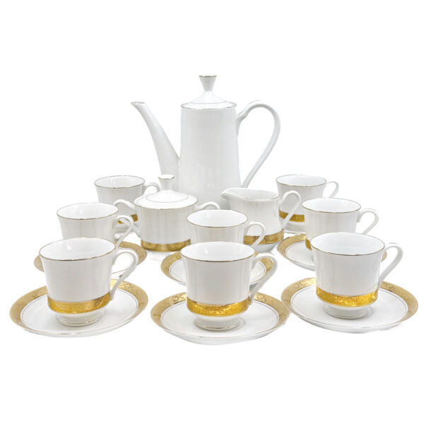Presidential Collection Gary Barr Reflections In Gold Coffee Service