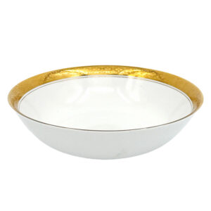 Presidential Collection Gary Barr Reflections In Gold Salad Dessert Bowl