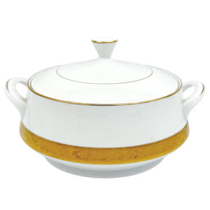 Presidential Collection Gary Barr Reflections In Gold Vegetable Bowl