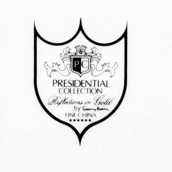 Presidential Collection Gary Barr Reflections In Gold Large Serving Plate