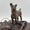 Robert Lawrence Bronze Of Jock Of The Bushveld Signed