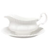 Royal Albert Reverie Sauce Boat and Stand