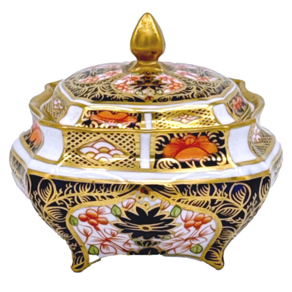 Royal-Crown-Derby-Old-Imari-Lidded-Jar-1128 Royal Crown Derby Old Imari Lidded Jar 1128