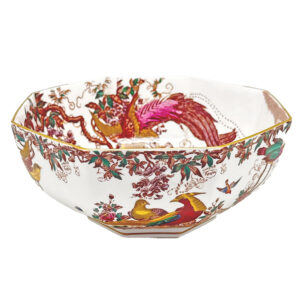 Royal Crown Derby Olde Avesbury Hexagonal Salad Bowl