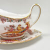 Royal Crown Derby Olde Avesbury Sauce Boat On Stand