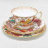 Royal Crown Derby Olde Avesbury Tea Trio 1939 Handle With Ear