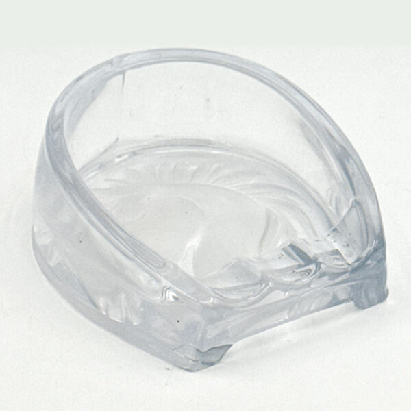 Sevres-Frosted-Crystal-Horse-Shoe-Ashtray-2 Sevres Frosted Crystal Horse Shoe Ashtray