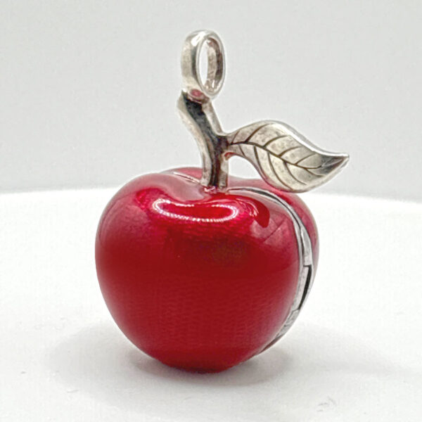 Thomas Sabo Silver Red Apple Locket Pendant