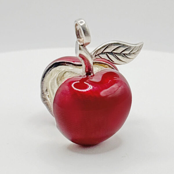 Thomas Sabo Silver Red Apple Locket Pendant