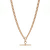 Victorian-9ct-Rose-Gold-Fob-Chain-With-TBar Victorian 9ct Rose Gold Fob Chain With TBar