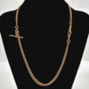 Victorian-9ct-Rose-Gold-Fob-Chain-With-TBar-2 Victorian 9ct Rose Gold Fob Chain With TBar