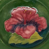Walter Moorcroft Hibiscus Square Ashtray
