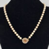 9ct Gold Citrine Cultured Pearl Necklace by Zeeta Jewellers