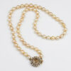 9ct Gold Citrine Cultured Pearl Necklace by Zeeta Jewellers