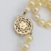 9ct-Gold-Garnet-Clasp-&-Cultured-Pearl-Necklace-4 9ct Gold Garnet Clasp & Cultured Pearl Necklace