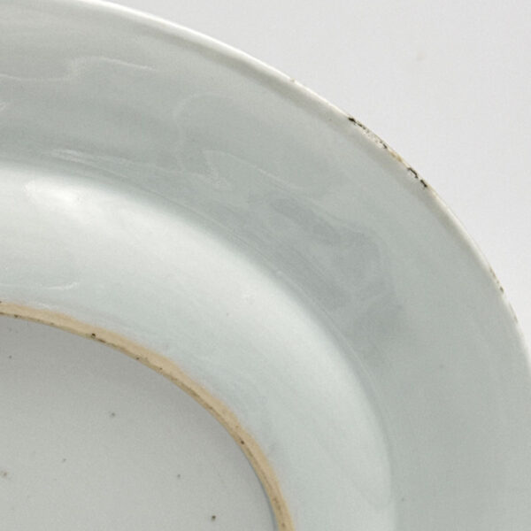 Chinese-18th-Century-Qianlong-Willow-Pattern-Plates-Set-Of-Five-1775-4 Chinese 18th Century Qianlong Willow Pattern Plates Set Of Five 1775