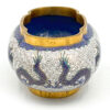 Cloisonné-Enamel-Chinese-Dragon-Incense-Burner-Late-Qing-3 Cloisonné Enamel Chinese Dragon Incense Burner Late Qing