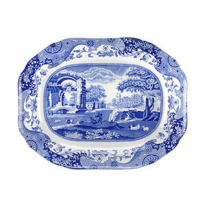 Copeland Spode  Blue Italian Design Large  Platter 37cm