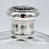 Hallmarked Silver Perfume Bottle With Pique Silver Inlay In Tortoise Shell Birmingham 1911