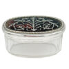 Hallmarked-Silver-Trinket-Box-With-Pique-Silver-Inlay-In-Tortoise-Shell-Birmingham-1911 Hallmarked Silver Trinket Box With Pique Silver Inlay In Tortoise Shell Birmingham 1911