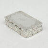 Hallmarked Silver Victorian Snuff Box Birmingham 1845