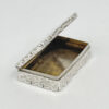 Hallmarked Silver Victorian Snuff Box Birmingham 1845