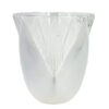 Lalique-Clear-Crystal-Thebes-Lotus-Flower-Vase Lalique Clear Crystal Thebes Lotus Flower Vase