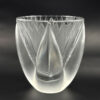 Lalique-Clear-Crystal-Thebes-Lotus-Flower-Vase-2 Lalique Clear Crystal Thebes Lotus Flower Vase