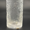 Lalique Clear Crytsal Bougainvillea Frosted Vase