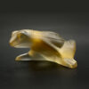 Lalique Rare Champagne Colour Frosted Frog