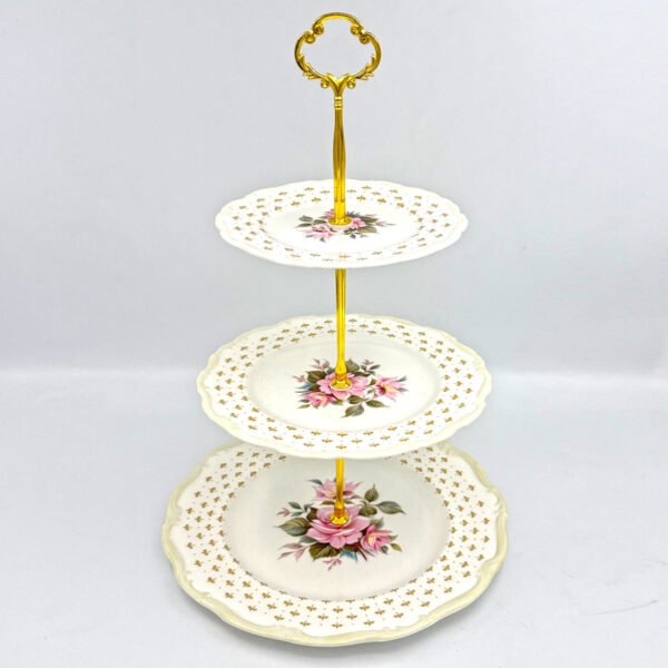 Royal Albert Marie Louise Three Tier Cake Stand