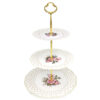 Royal Albert Marie Louise Three Tier Cake Stand