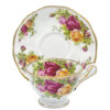 Royal Albert Old Country Roses Demitasse Avon Shape Duo