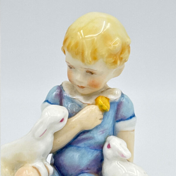 Royal-Worcester-Figurine-Dandelion-3084-3 Royal Worcester Figurine Dandelion 3084