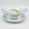 Shelley Harebell 13544 Soup Coupe and Saucer