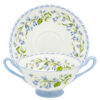 Shelley Harebell 13544 Soup Coupe and Saucer