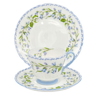 Shelley Harebell 13544 Tea Trio