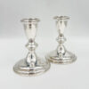 Sterling Silver Reed and Barton Pair Candlesticks