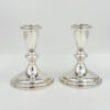 Sterling Silver Reed and Barton Pair Candlesticks