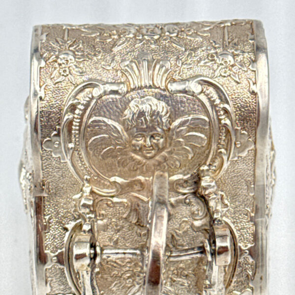 Victorian Hallmarked Silver Wheelbarrow London 1897