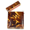 Victorian Tortoise Shell With Ivory Banding Calling Card Case C1890