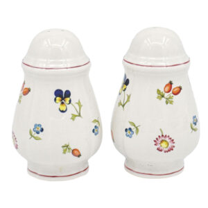 Villeroy and Boch Petite Fleur Salt and Pepper Cellars