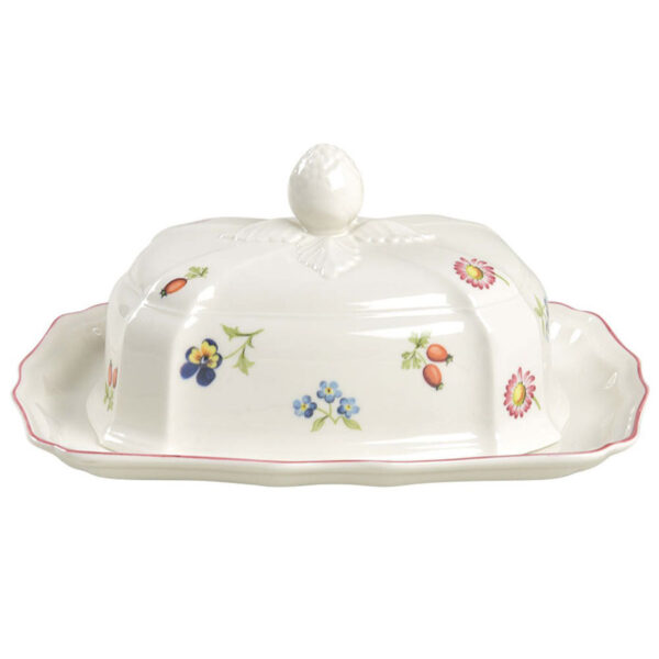 Villeroy and Boch Petite Fleur Butter Dish and Cover