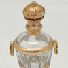 14ct Gold Dutch Mounted Rock Crystal Perfume Bottle Victorian C1890 Boxed