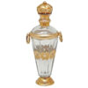 14ct Gold Dutch Mounted Rock Crystal Perfume Bottle Victorian C1890 Boxed