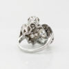 Art Deco 18ct White Gold Diamond Cluster Ring