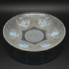 Art Deco Opalescent Glass Ezan Sparrows Bowl C1930