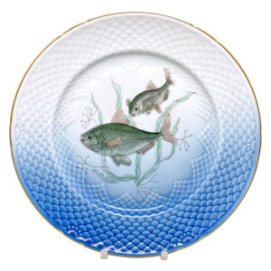 Bing-And-Grondahl-Copenhagen-Fish-Plate-No12 Bing And Grondahl Copenhagen Fish Plate No12