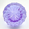 Caithness Scotland Art Glass Paperweight Iced Diamond C1940