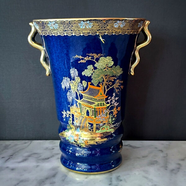 Carlton-Ware-New-Mikado-Large-Vase-C1930-5 Carlton Ware New Mikado Large Vase C1930